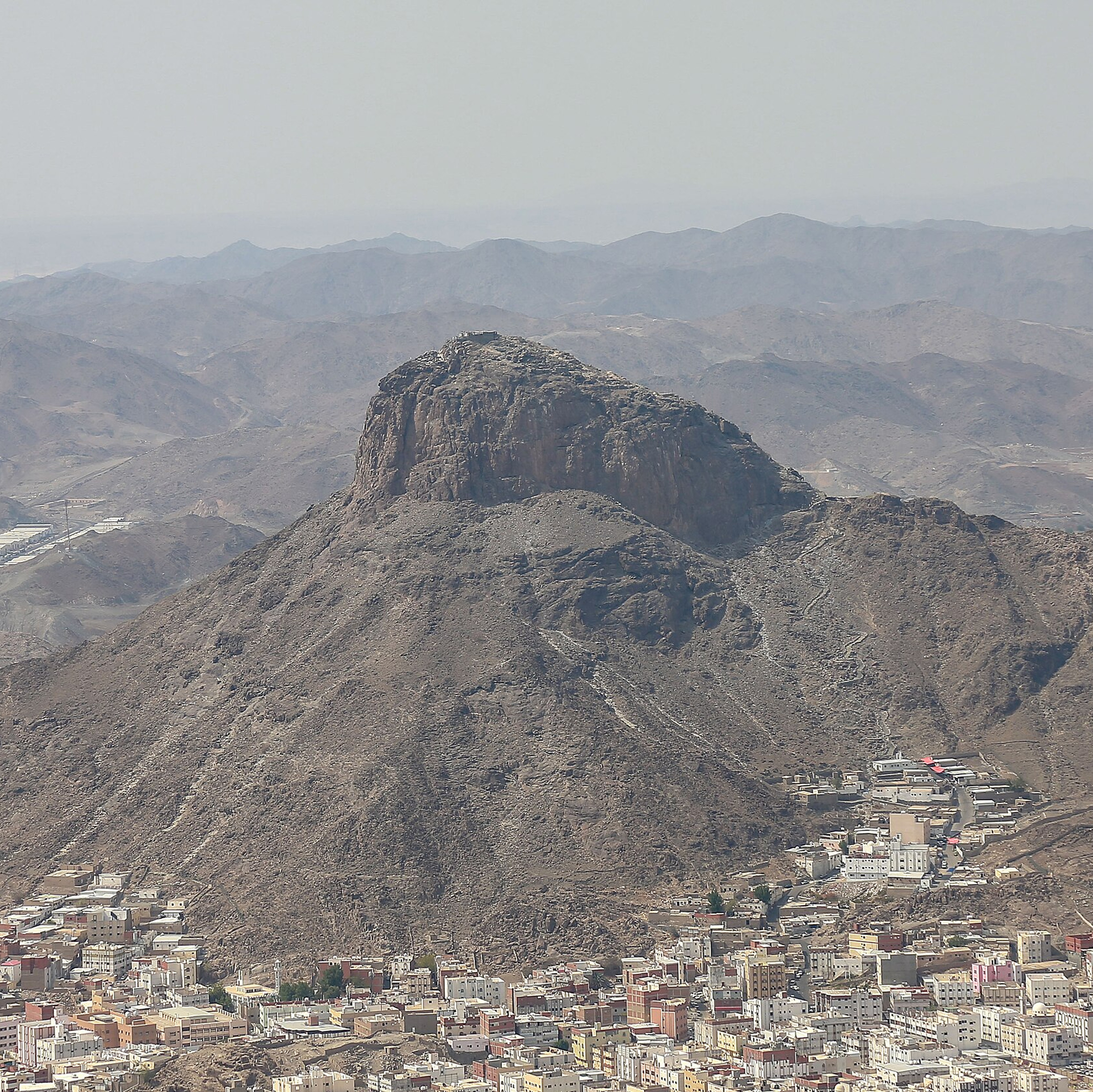 Jabal Al-Nour mountain in Mecca - Hike to the Cave of Hira with Falcon Tours